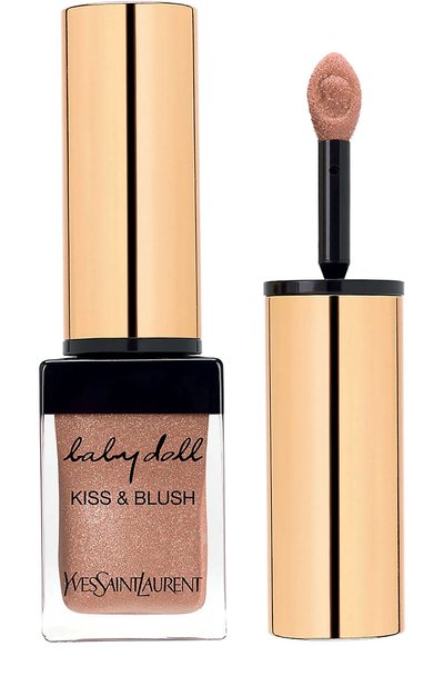 Женские блеск для губ и румяна baby doll kiss &amp; blush, оттенок 17 YSL, арт. 3614271292995