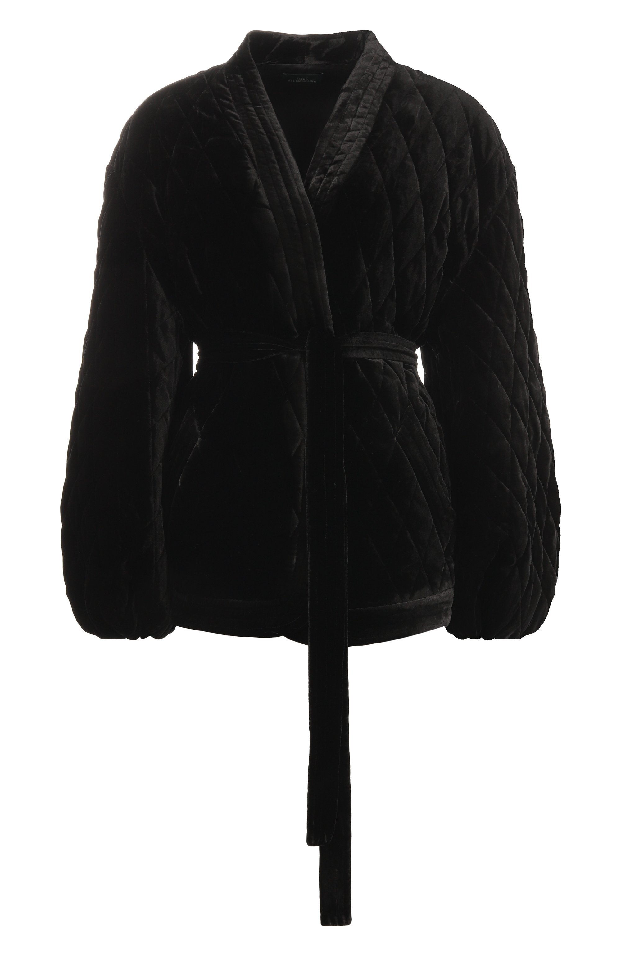 Бархатная куртка AKHMADULLINA черного цвета по цене 189900 руб., арт. 1226.2JT620/V713, фото 1 Бархатная куртка AKHMADULLINA, арт. 1226.2JT620/V713, фото 1