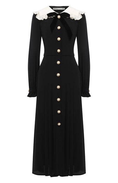 Шелковое платье ALESSANDRA RICH, арт. FAB2207-F3057, фото 1