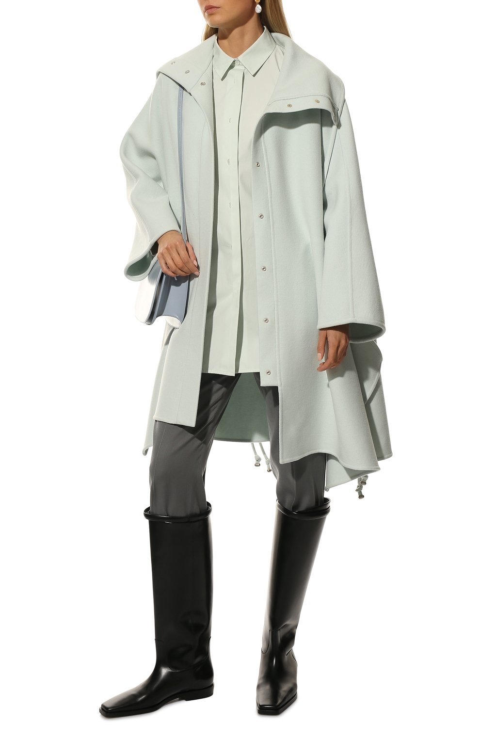 Кашемировое пальто JIL SANDER, арт. JSCU120885-WU100503, фото 2