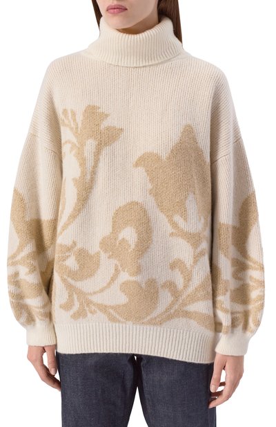 Свитер из кашемира и вискозы ХОХЛОМА Х АЛЕНА АХМАДУЛЛИНА, арт. WKT1112, фото 3