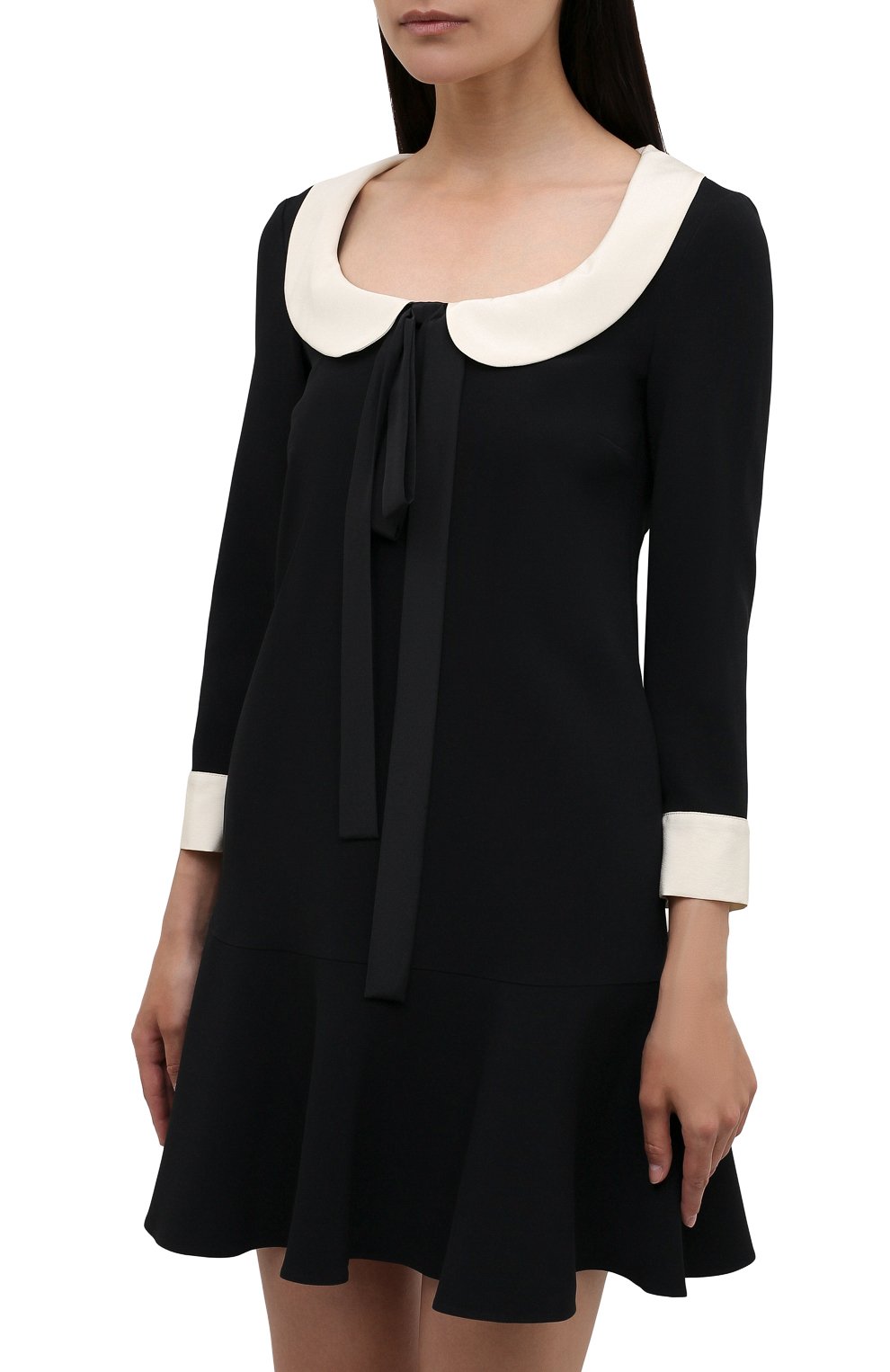 Платье REDVALENTINO черного цвета по цене 64550 руб., арт. WR3VAAT5/60Y, фото 3 Платье REDVALENTINO, арт. WR3VAAT5/60Y, фото 3