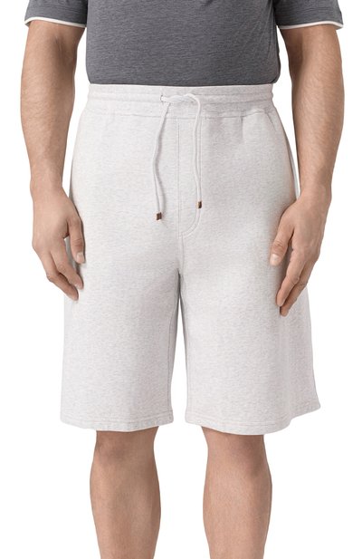 Хлопковые шорты BRUNELLO CUCINELLI, арт. MW8633318G, фото 3