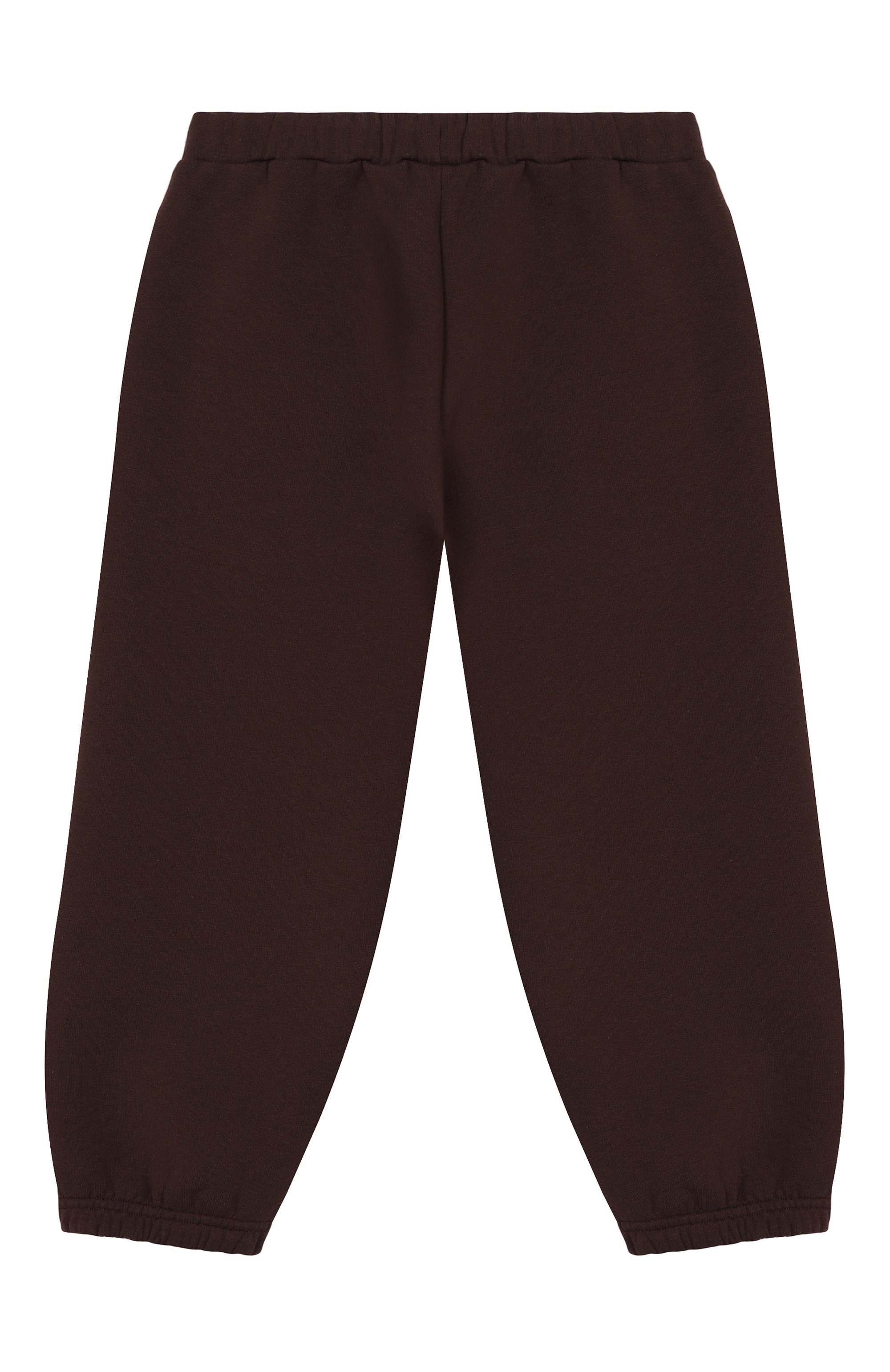 Хлопковые джоггеры IL GUFO коричневого цвета по цене 12600 руб., арт. A25GPL0026M0154/2-4, фото 2 Хлопковые джоггеры IL GUFO, арт. A25GPL0026M0154/2-4, фото 2