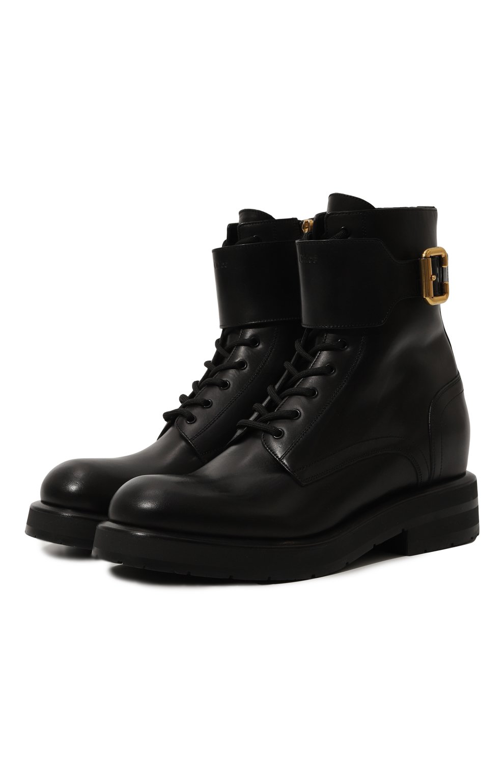 Кожаные ботинки CHLOÉ, арт. CHC24W06ULU, фото 1