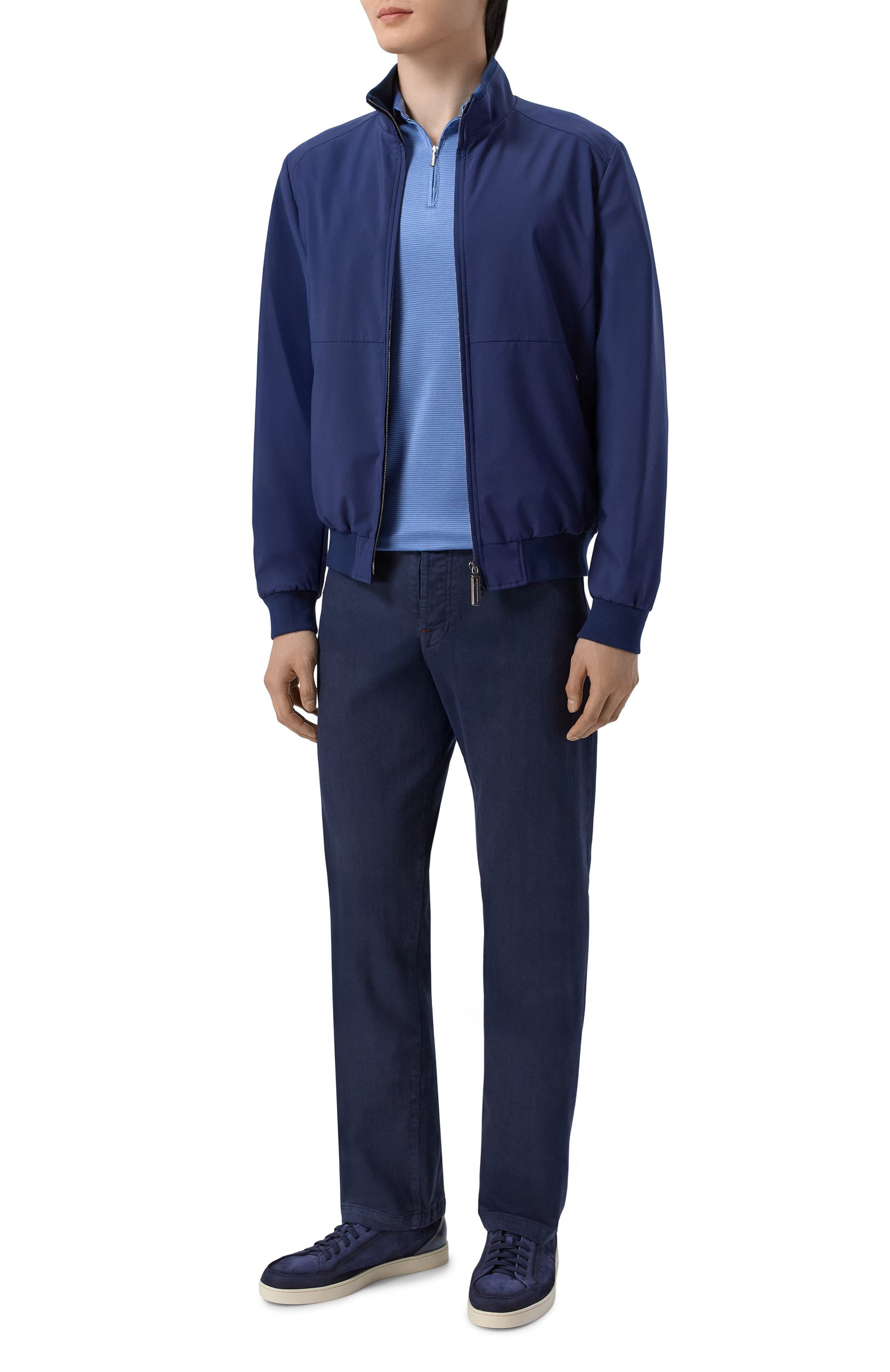 Шелковое поло ZILLI, арт. KZP002M0600VZLU00, фото 2