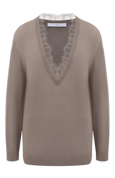 Женский пуловер из шерсти и кашемира IRO, арт. WP12HABY
