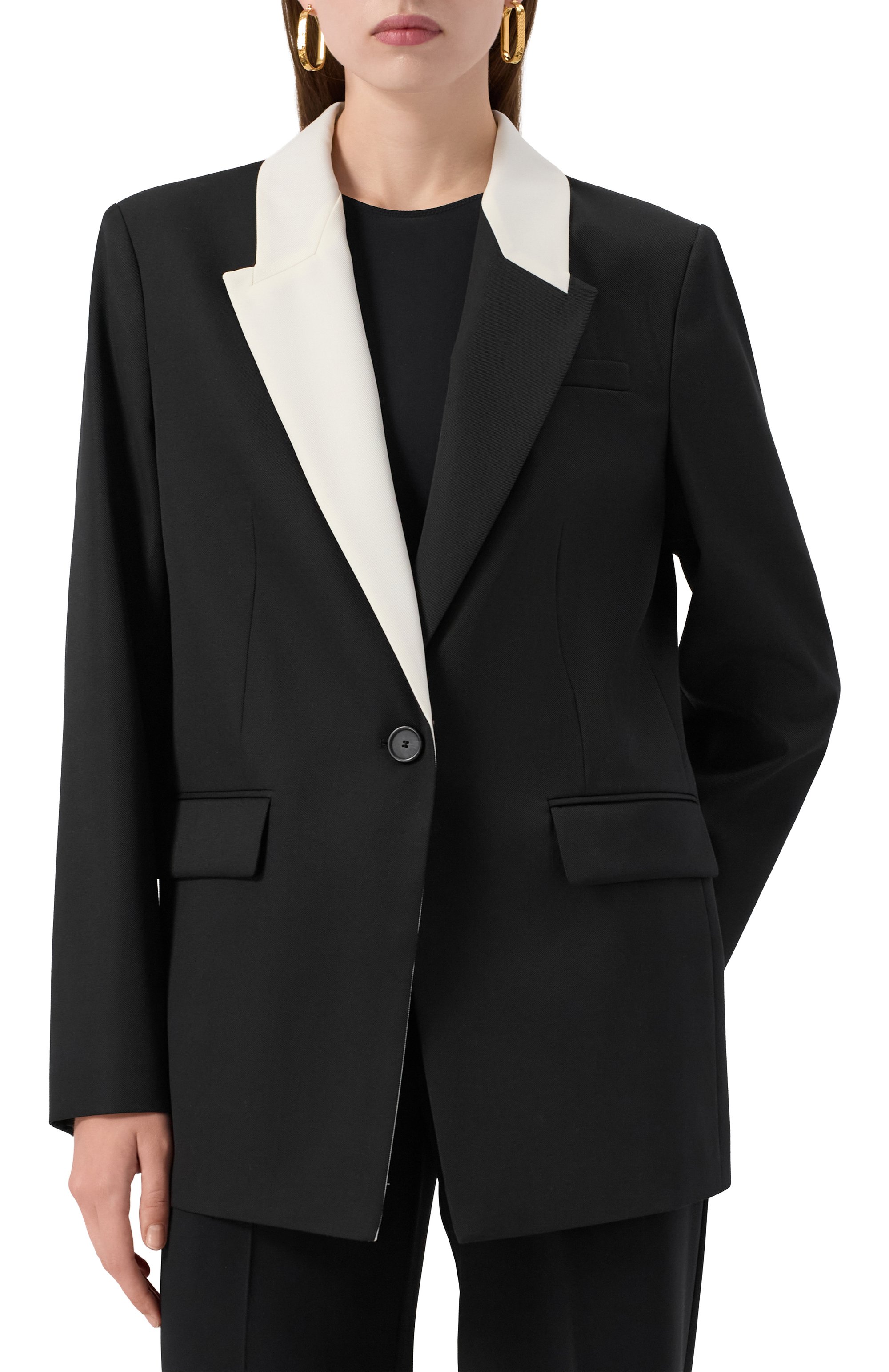 Шерстяной жакет BOSS, арт. 50543409, фото 3