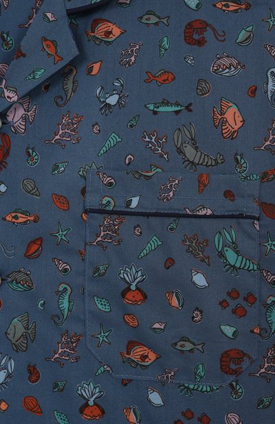 Хлопковая пижама DEREK ROSE, арт. 7025-LEDB082, фото 4