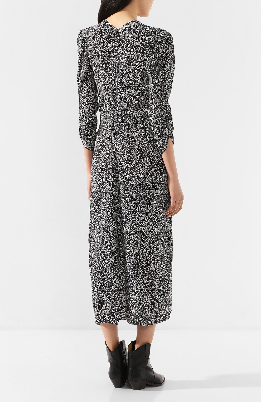 Шелковое платье ISABEL MARANT, арт. R01282-20P021I/ALBI, фото 4