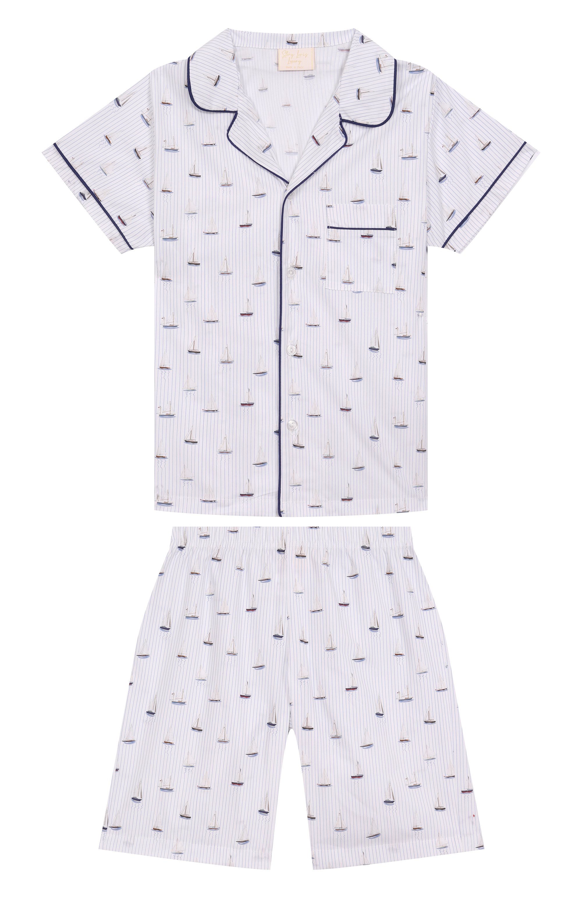 Хлопковая пижама STORY LORIS, арт. 35212, фото 1