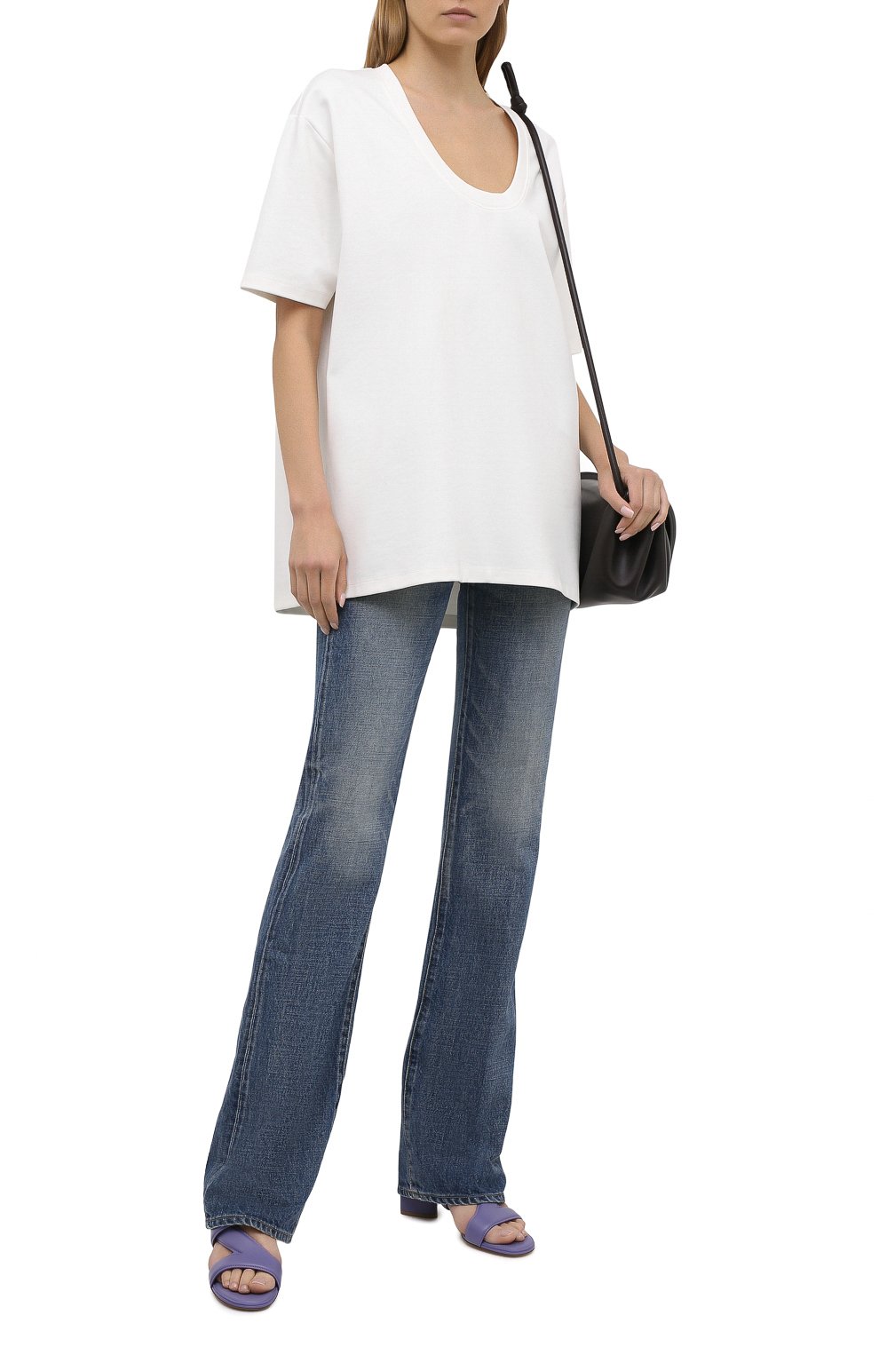 Футболка из вискозы TOTEME, арт. 212-442-774, фото 2