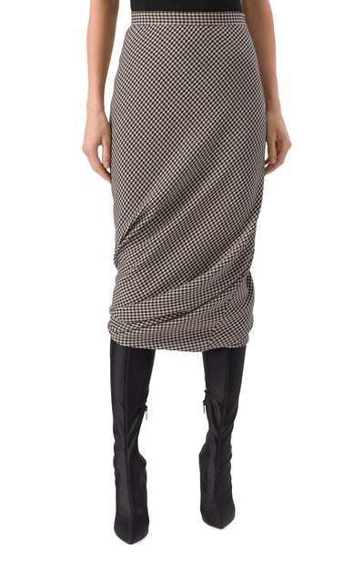 Шерстяная юбка BALENCIAGA, арт. 831231/TST06, фото 3