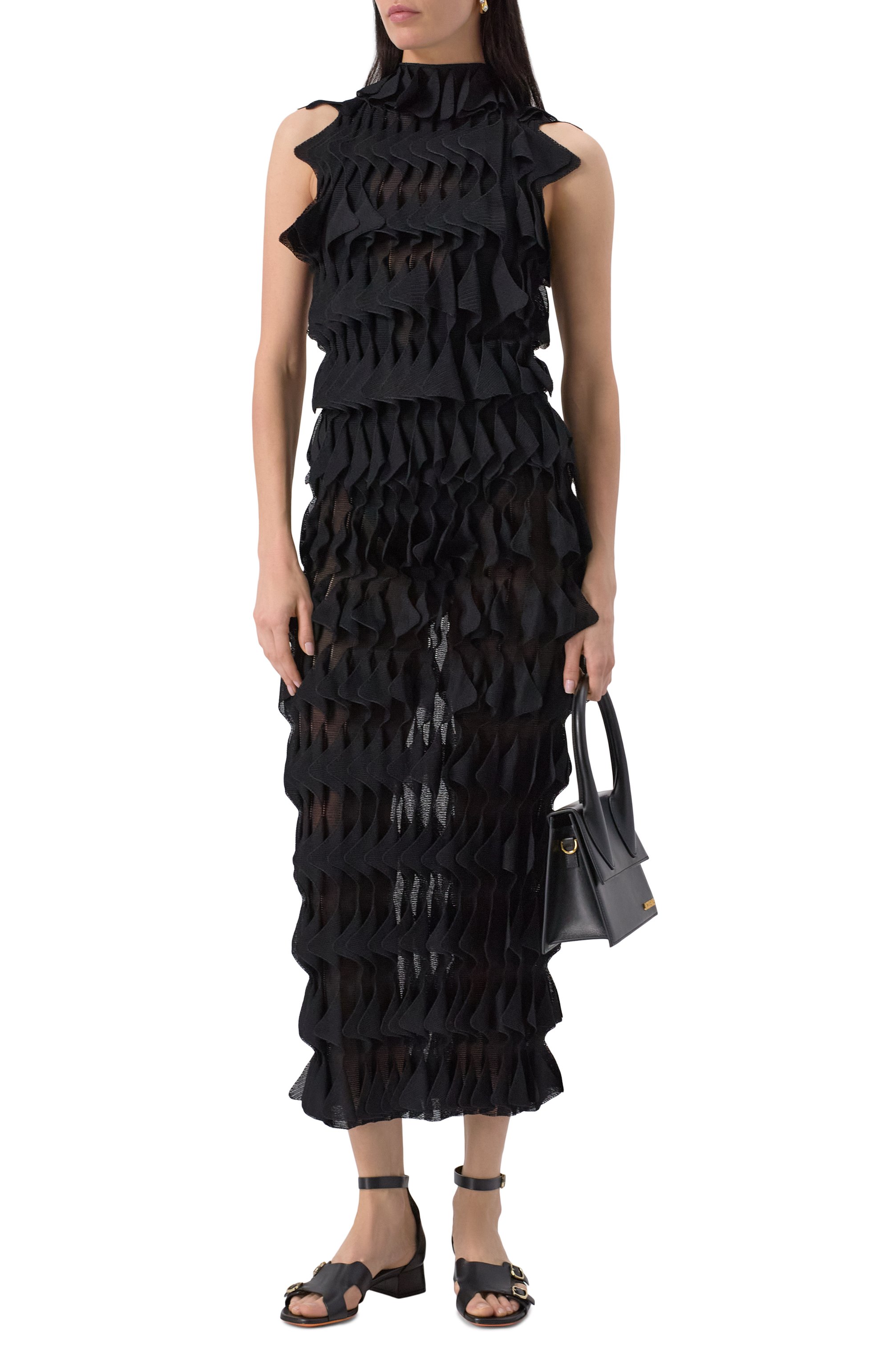 Кожаные босоножки SANTONI, арт. WHVG71606HA2TLGA, фото 2