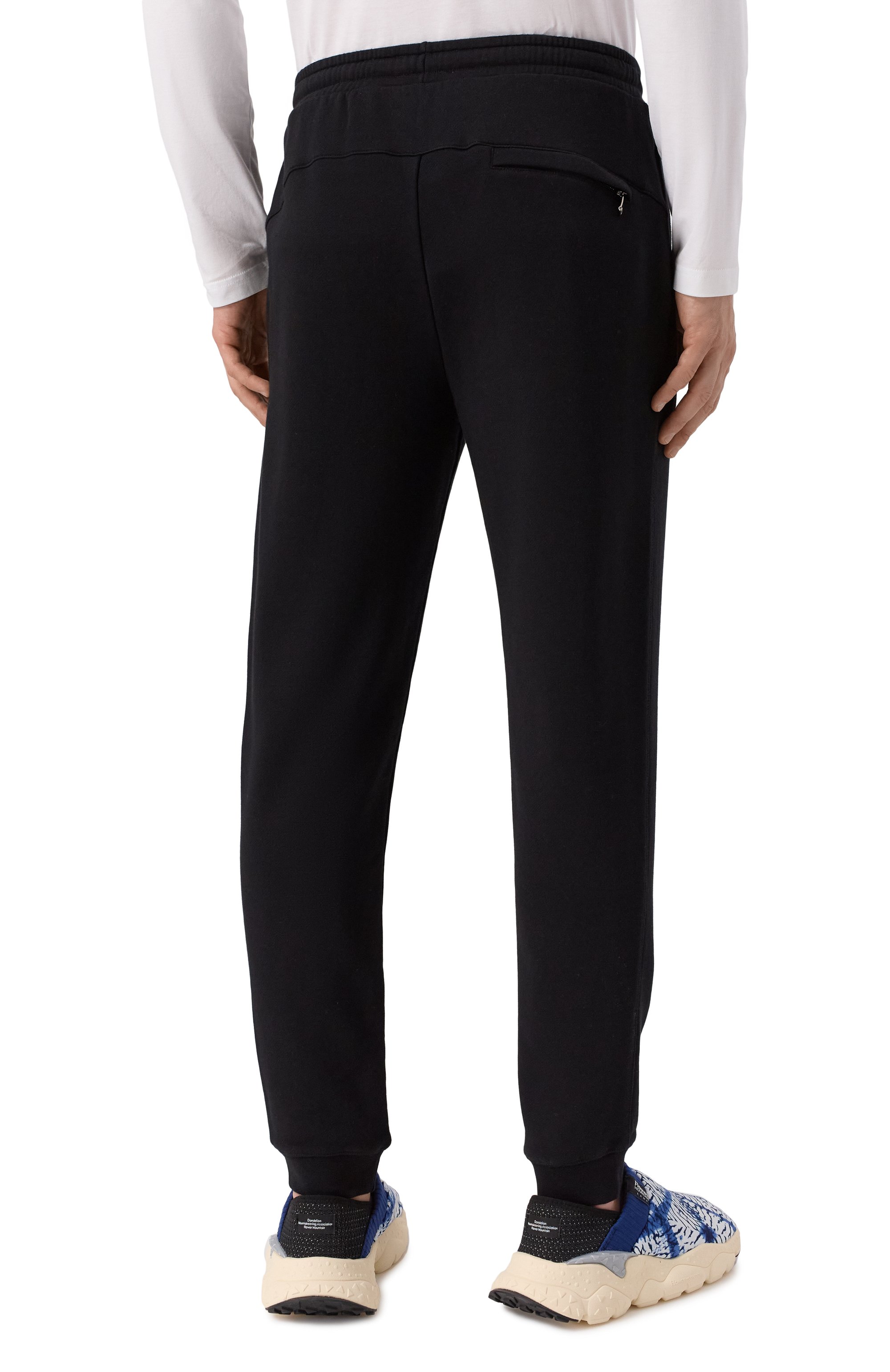 Хлопковые джоггеры DEREK ROSE, арт. 3173/QUIN001, фото 4