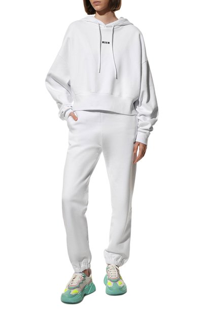 Хлопковое худи MSGM, арт. 2000MDM509 200001, фото 2