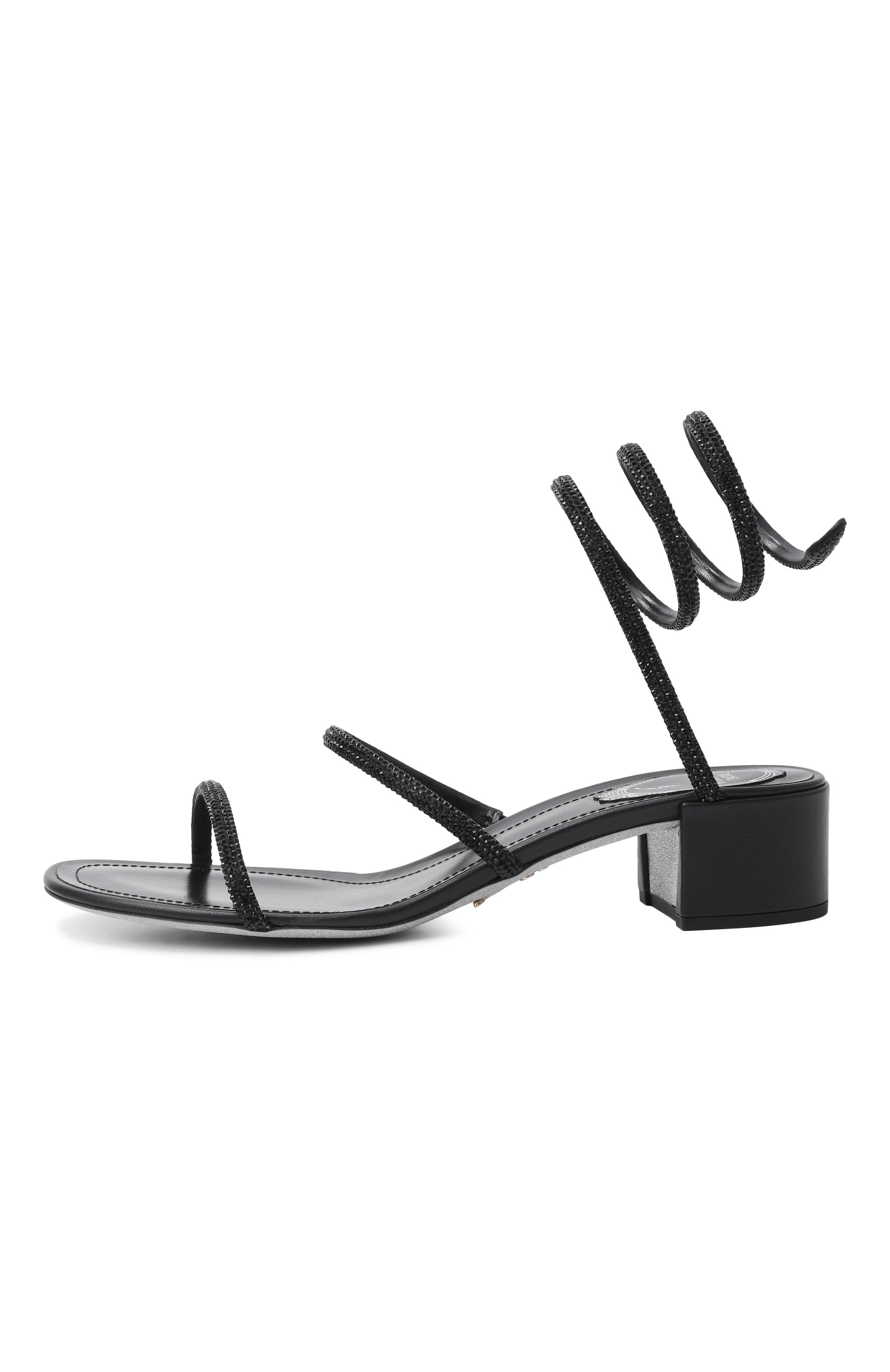 Текстильные босоножки cleo 40 RENE CAOVILLA, арт. C12798-040/RN01, фото 4