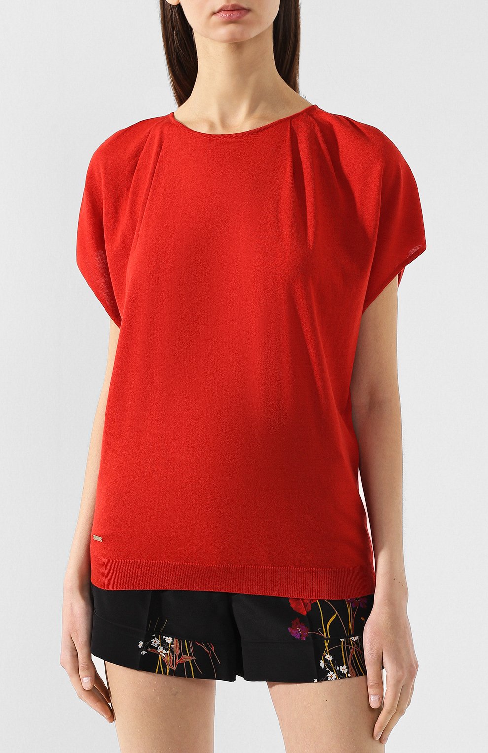 Топ из смеси шерсти и шелка LANVIN, арт. RW-T0659M-MA05-P19, фото 3