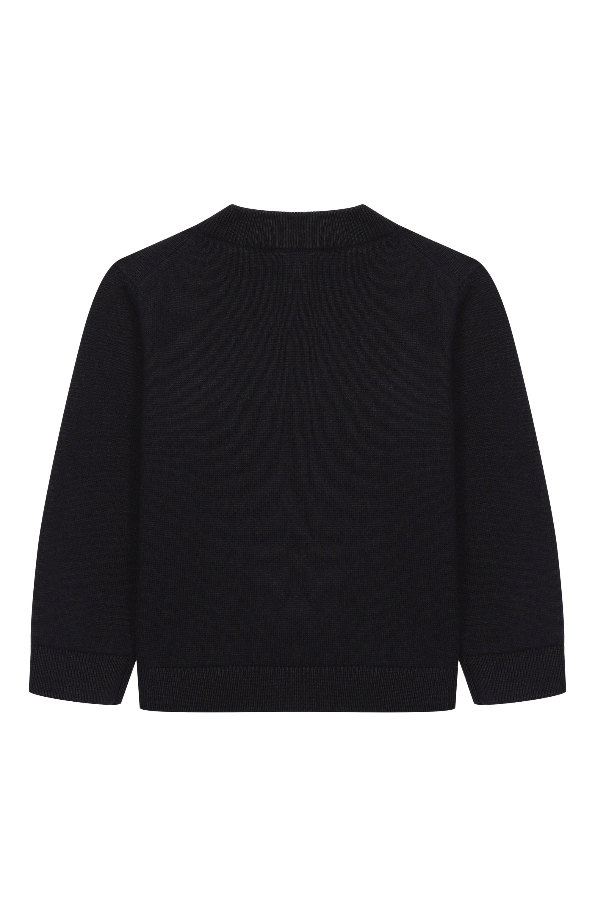 Кардиган из хлопка и шерсти EMPORIO ARMANI, арт. EB000447/AF15211, фото 2