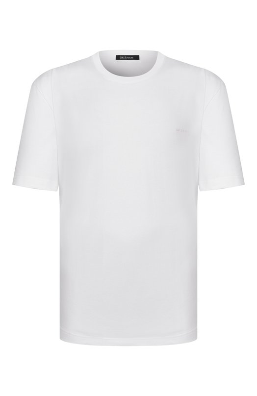 Хлопковая футболка Kiton UMM0745 Белый UMM0745