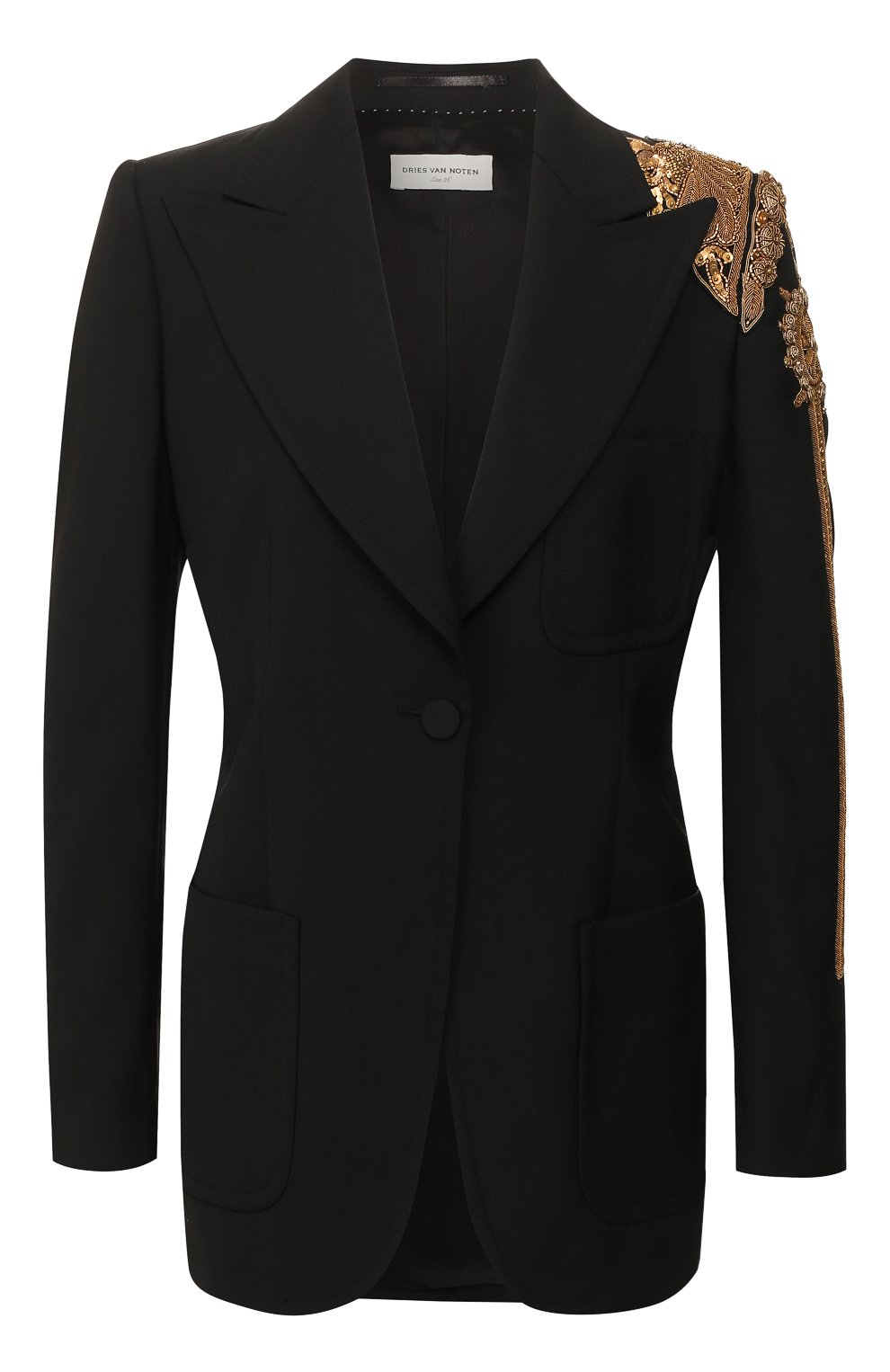 Двубортный жакет DRIES VAN NOTEN, арт. 201-10414-9034, фото 1