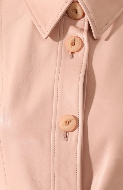 Кожаное платье DROME розового цвета по цене 141000 руб., арт. DPDA356P/D1098P, фото 5 Кожаное платье DROME, арт. DPDA356P/D1098P, фото 5