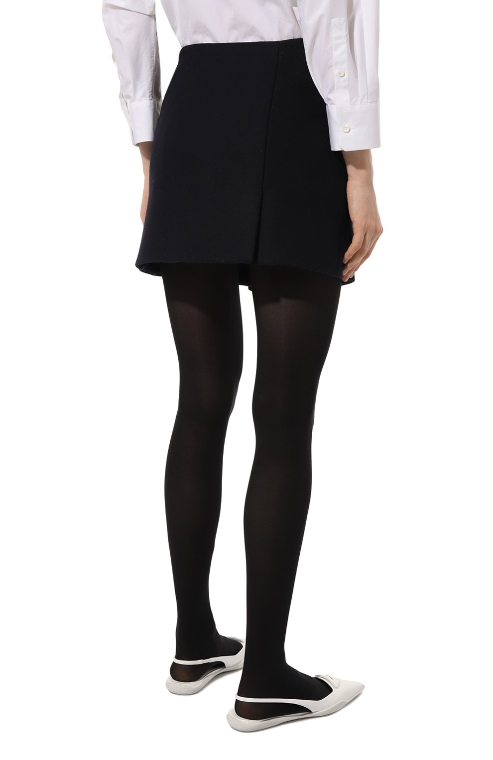 Шерстяная юбка PRADA, арт. P119TC-W3Q-F0008-212, фото 4