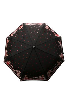 Женский складной зонт MOSCHINO черного цвета, арт. 7961-0PENCL0SE | Фото 1 (Материал: Синтетический материал, Металл, Текстиль; Региональные ограничения белый список (Axapta Mercury): RU; Нос: Не проставлено)