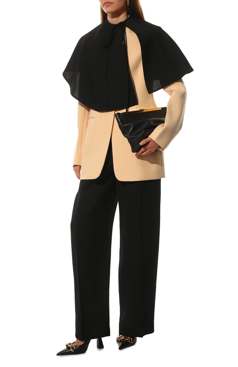 Воротник из вискозы и шелка JIL SANDER, арт. JSCU590006-WU390700, фото 2