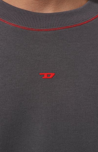 Хлопковый свитшот DIESEL, арт. A13073/0WHAW, фото 5