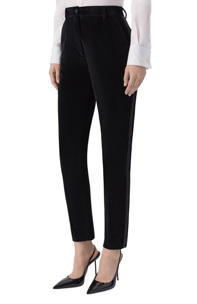 Бархатные брюки DOLCE & GABBANA, арт. FTC71T/FUVG7, фото 3