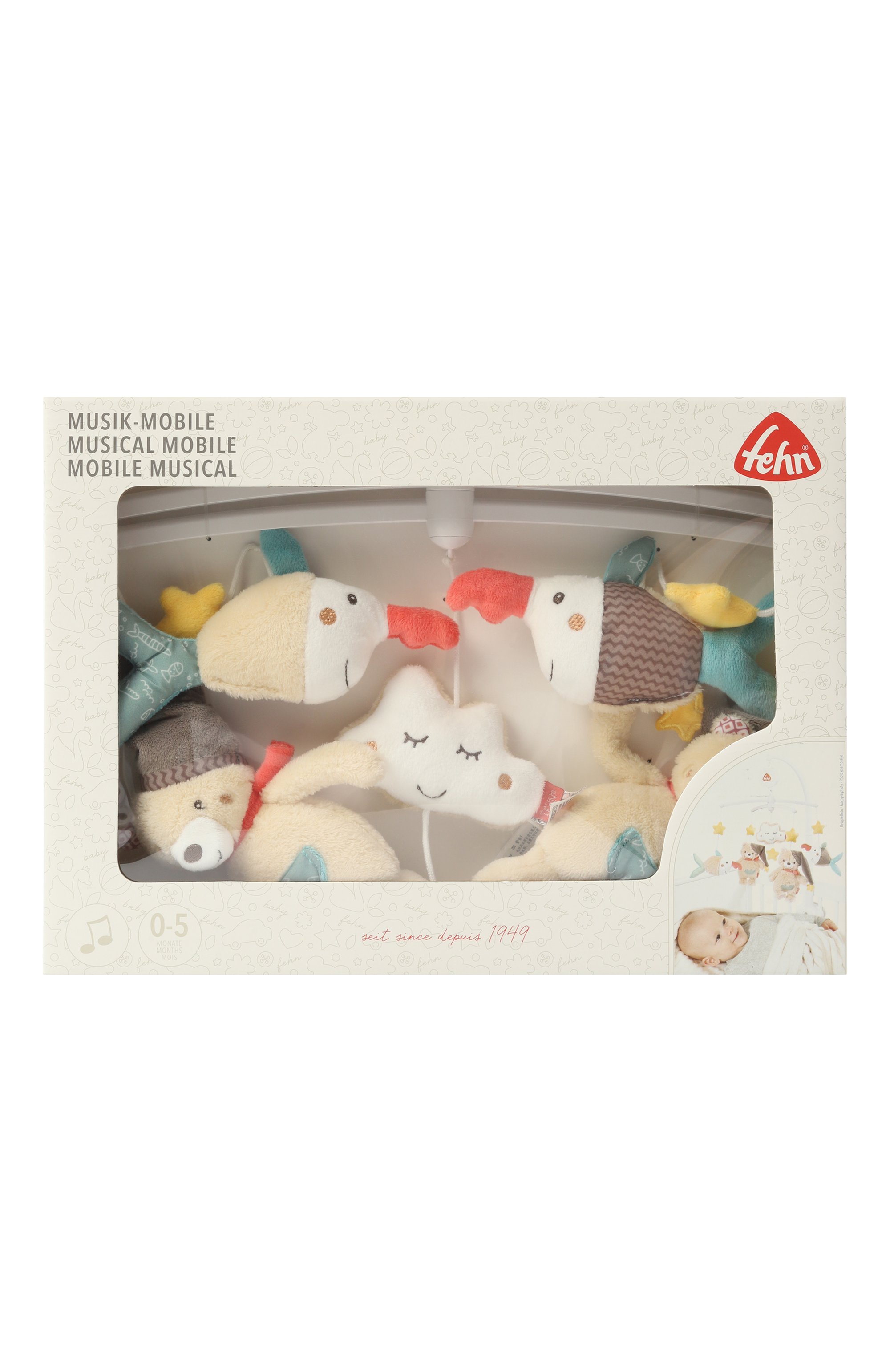Музыкальный мобиль мишка бруно FEHN, арт. 60249, фото 1
