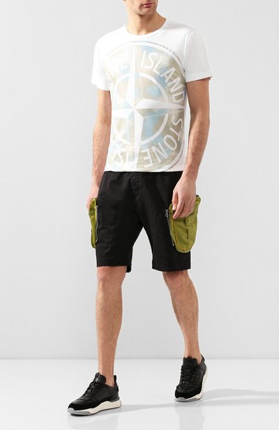 Хлопковая футболка STONE ISLAND, арт. 721523388, фото 2