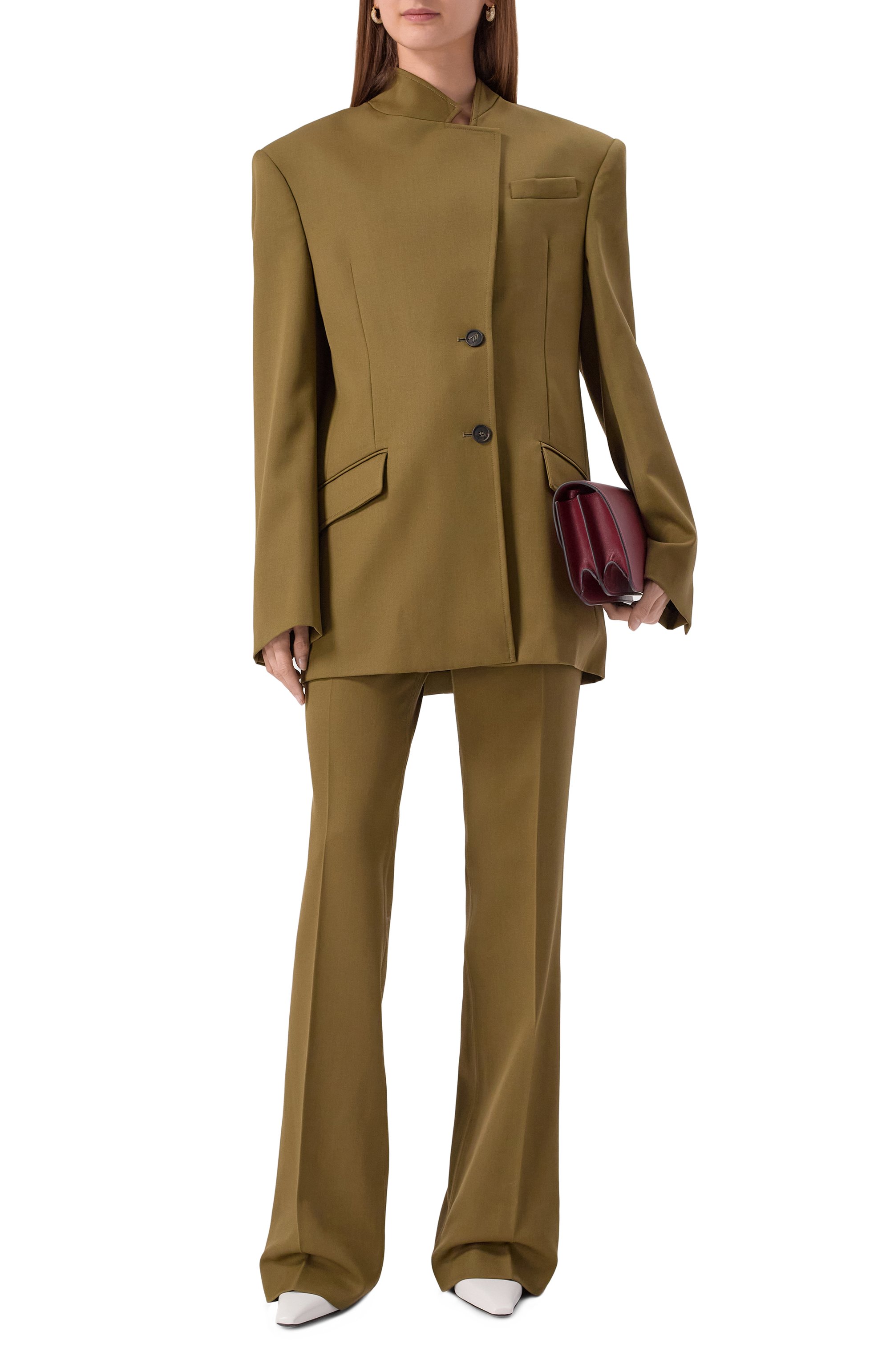 Шерстяной жакет THE ATTICO, арт. 251WCG00084/WWW065AA, фото 2