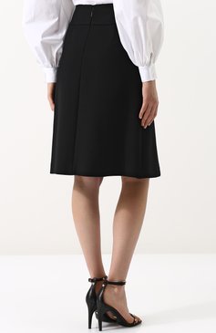 Однотонная юбка-миди с широким поясом EMILIO PUCCI, арт. 81RV15/81611, фото 1