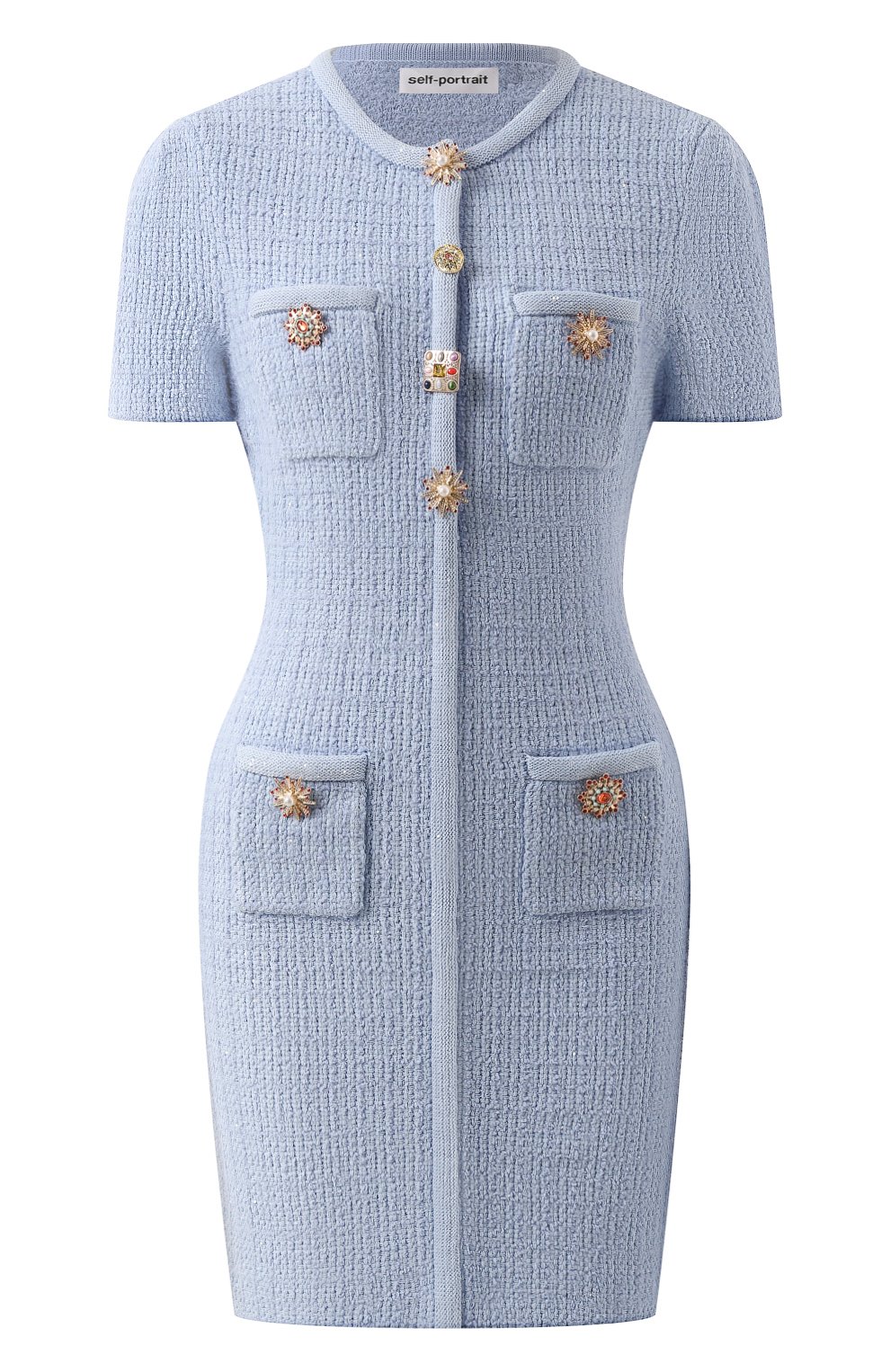 Платье SELF-PORTRAIT, арт. PF24-041SA-BL, фото 1