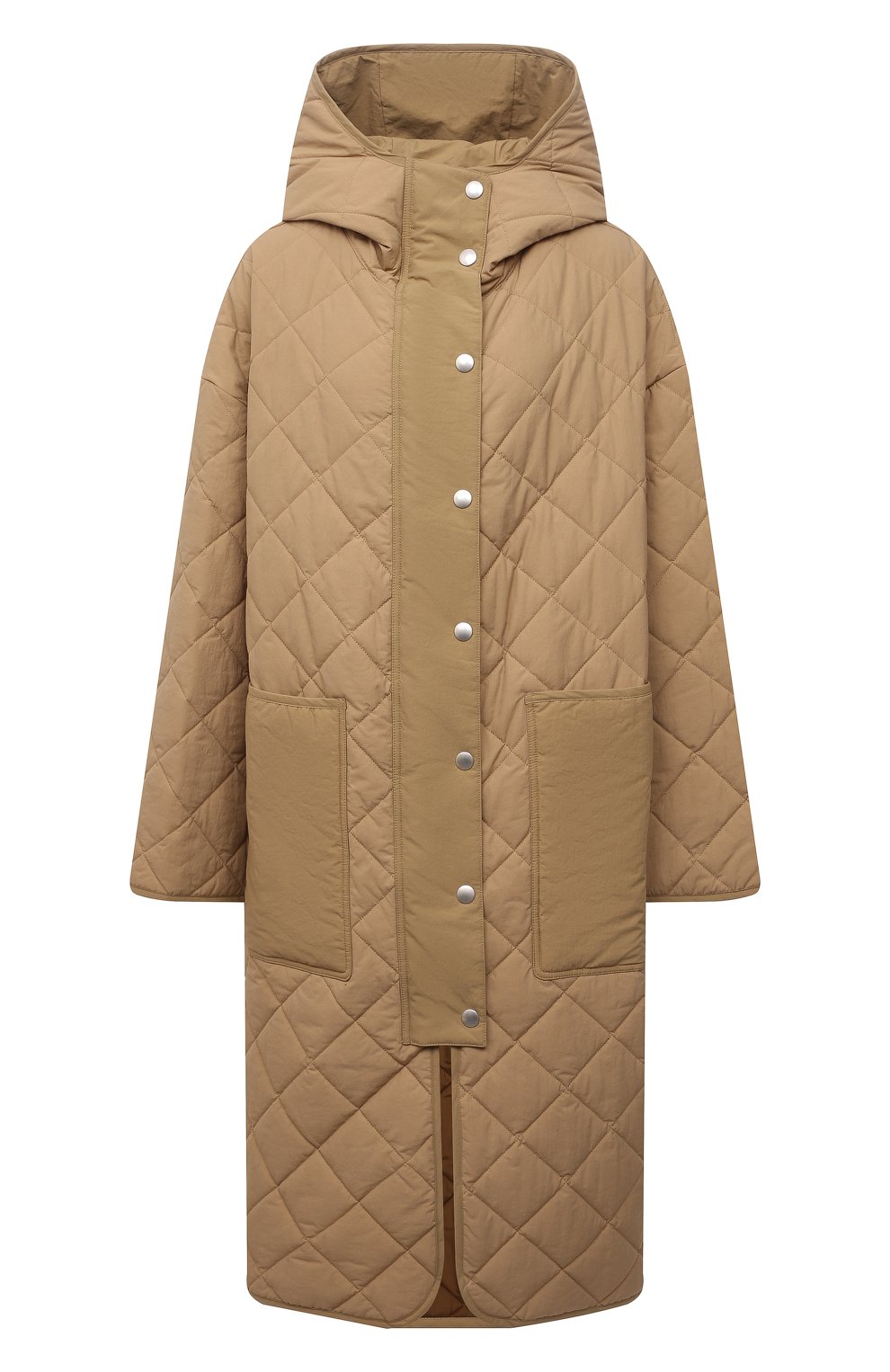 Стеганое пальто PALM ANGELS, арт. PWEA049F21FAB0016101, фото 1