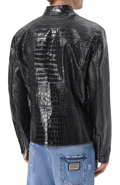 Кожаная куртка PHILIPP PLEIN, арт. SAFC MLB2035 PLE010N, фото 4