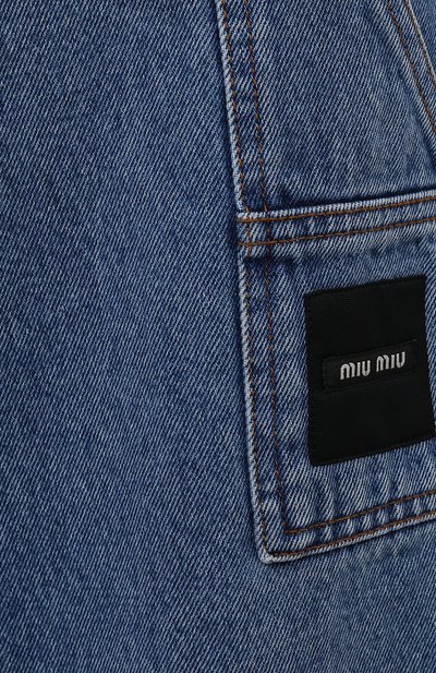 Джинсы MIU MIU, арт. GWP349-1SXO-F0008, фото 5