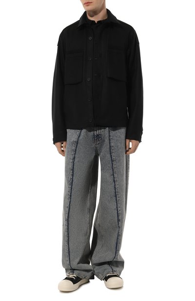 Хлопковая рубашка TRANSIT, арт. CFUTRYT290, фото 2