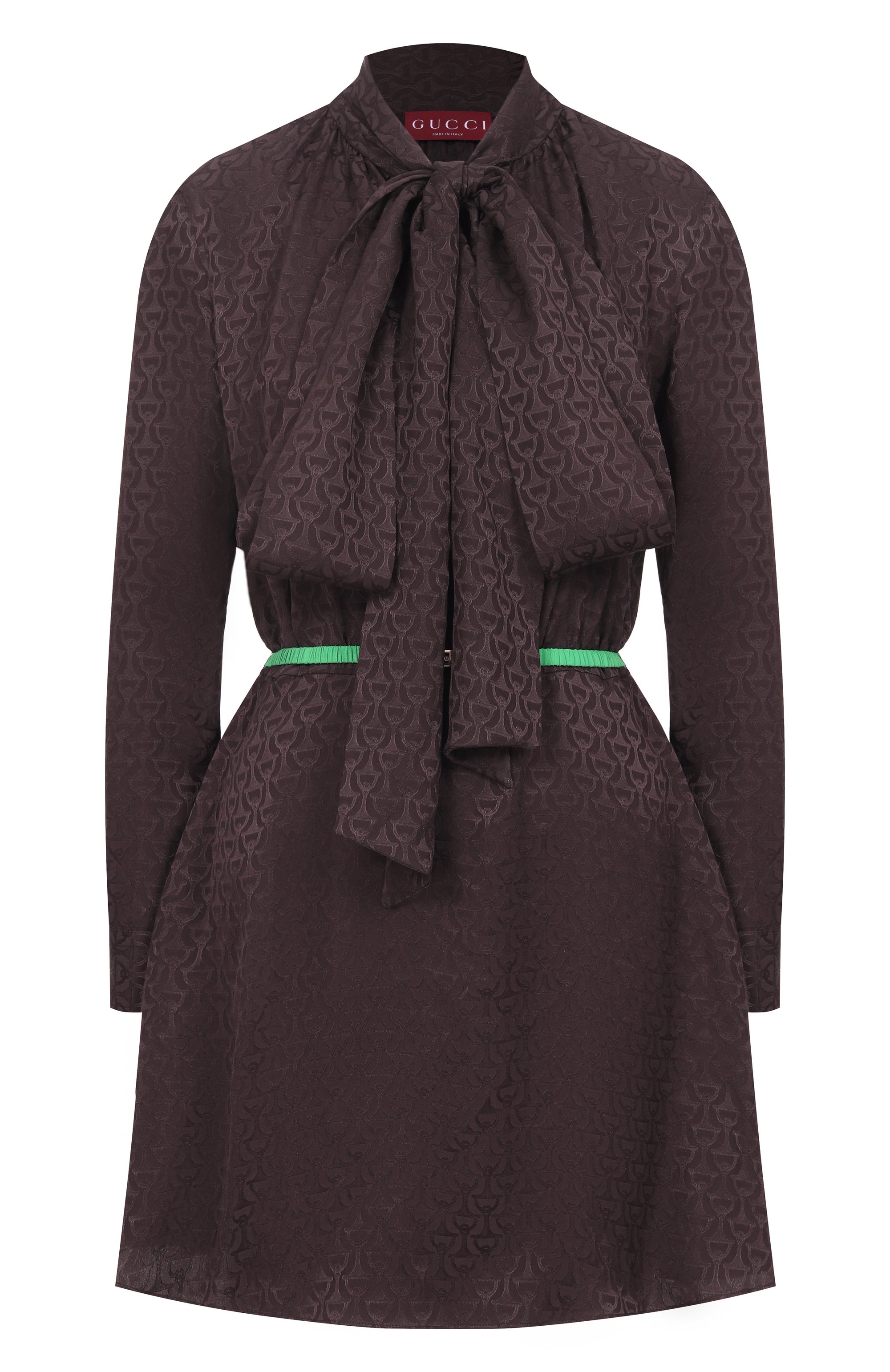 Шелковое платье GUCCI, арт. 855769/ZAUDP, фото 1