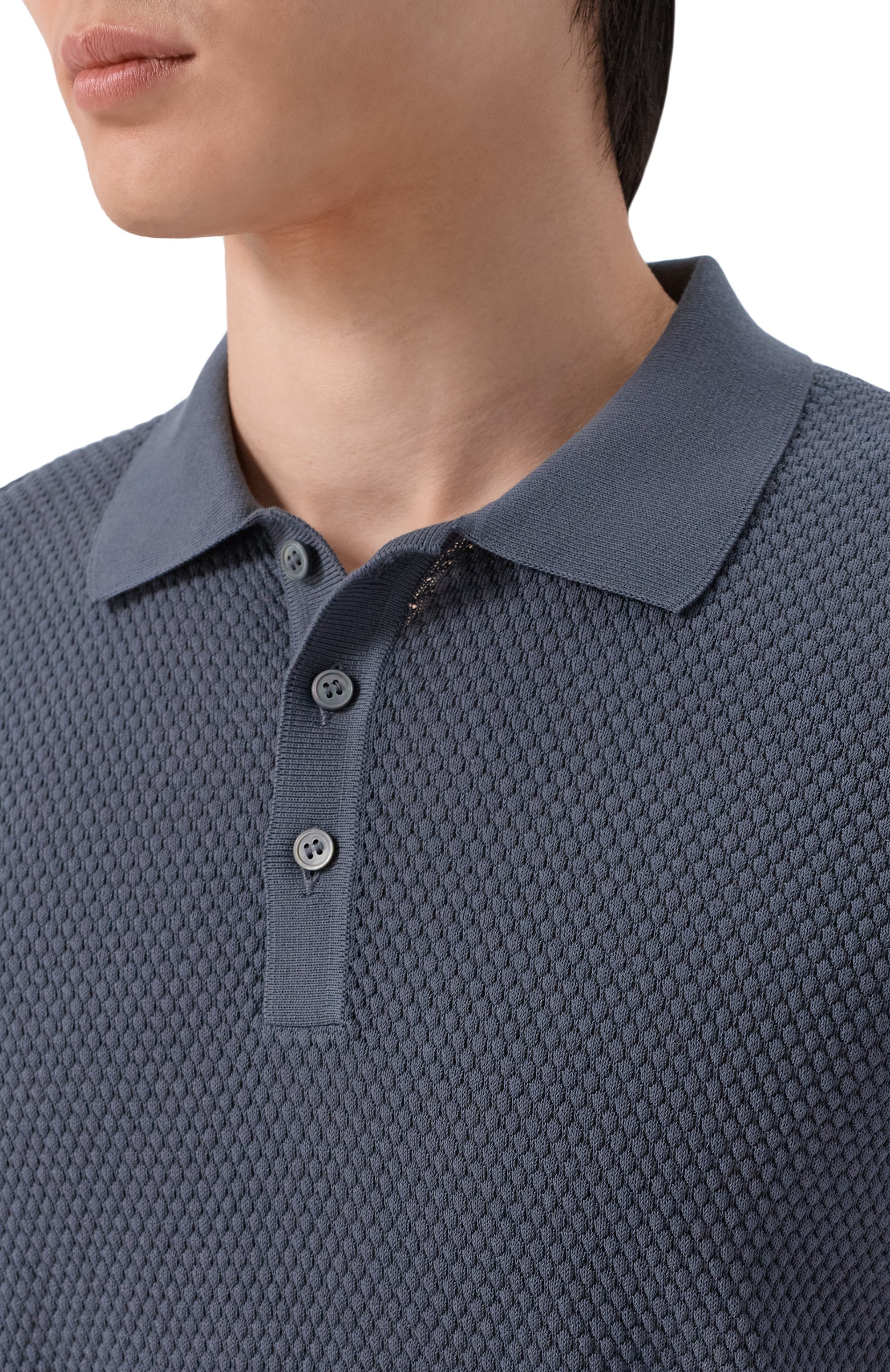 Хлопковое поло GRAN SASSO, арт. 57113/20620, фото 5