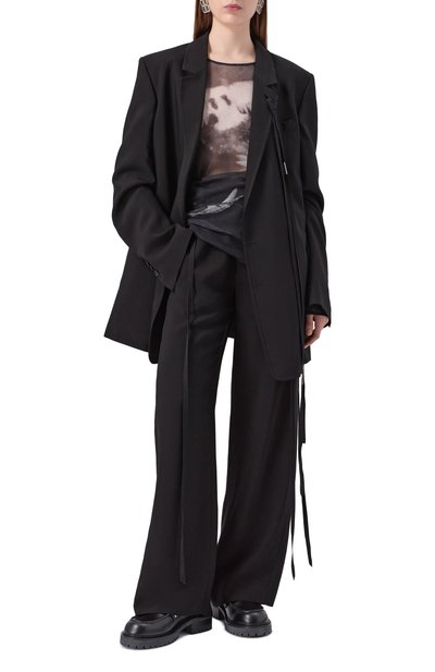 Кожаные пенни-лоферы baldur ANN DEMEULEMEESTER, арт. B0013304/LT178, фото 3