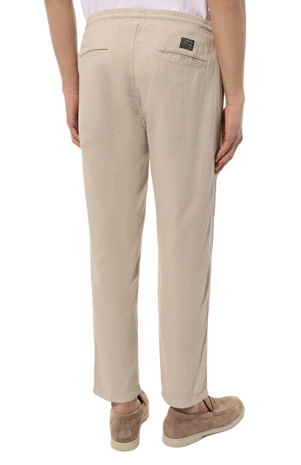 Брюки из хлопка и льна LA MARTINA, арт. VMT015/TW445, фото 4