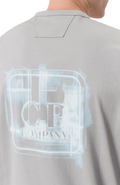 Хлопковая футболка C.P. COMPANY, арт. 20CLTS055A/006370W, фото 5