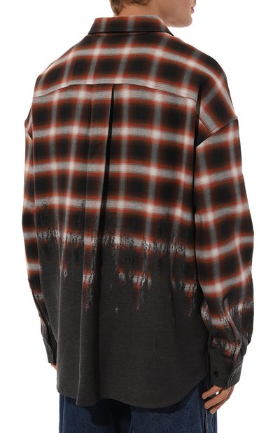 Хлопковая рубашка JUUN.J разноцветного цвета по цене 63400 руб., арт. JC4964P01/D, фото 4 Хлопковая рубашка JUUN.J, арт. JC4964P01/D, фото 4