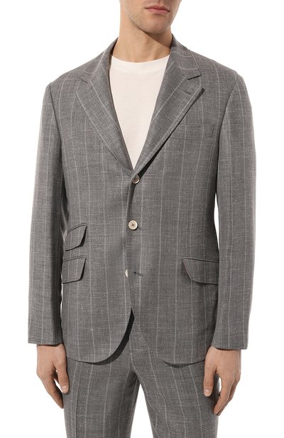 Костюм из шерсти и шелка BRUNELLO CUCINELLI, арт. MY432LDWH, фото 2