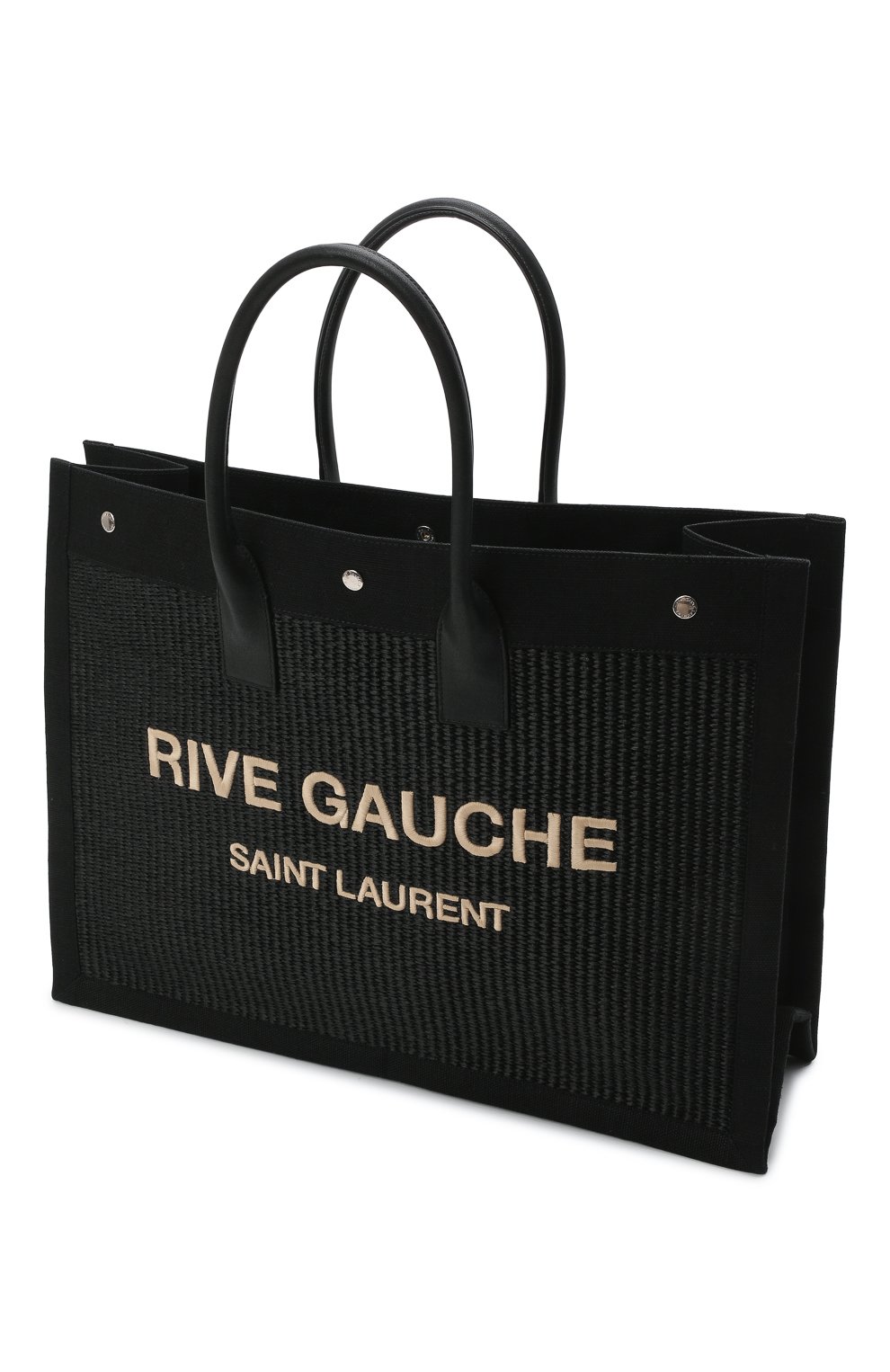 Текстильная сумка-шопер rive gauche large SAINT LAURENT, арт. 509415/2M21E, фото 4