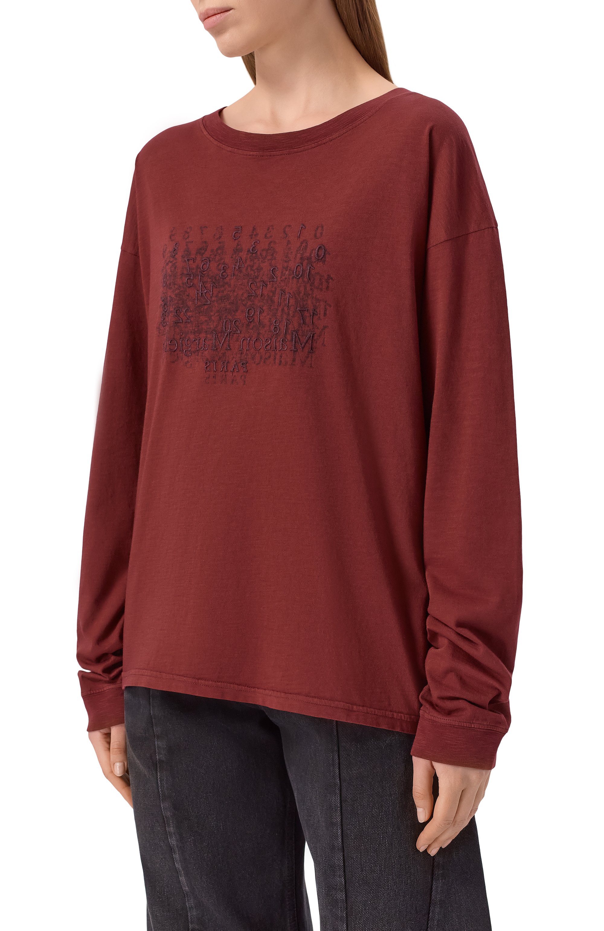 Хлопковый лонгслив MAISON MARGIELA, арт. S51GC0545/M20164, фото 3
