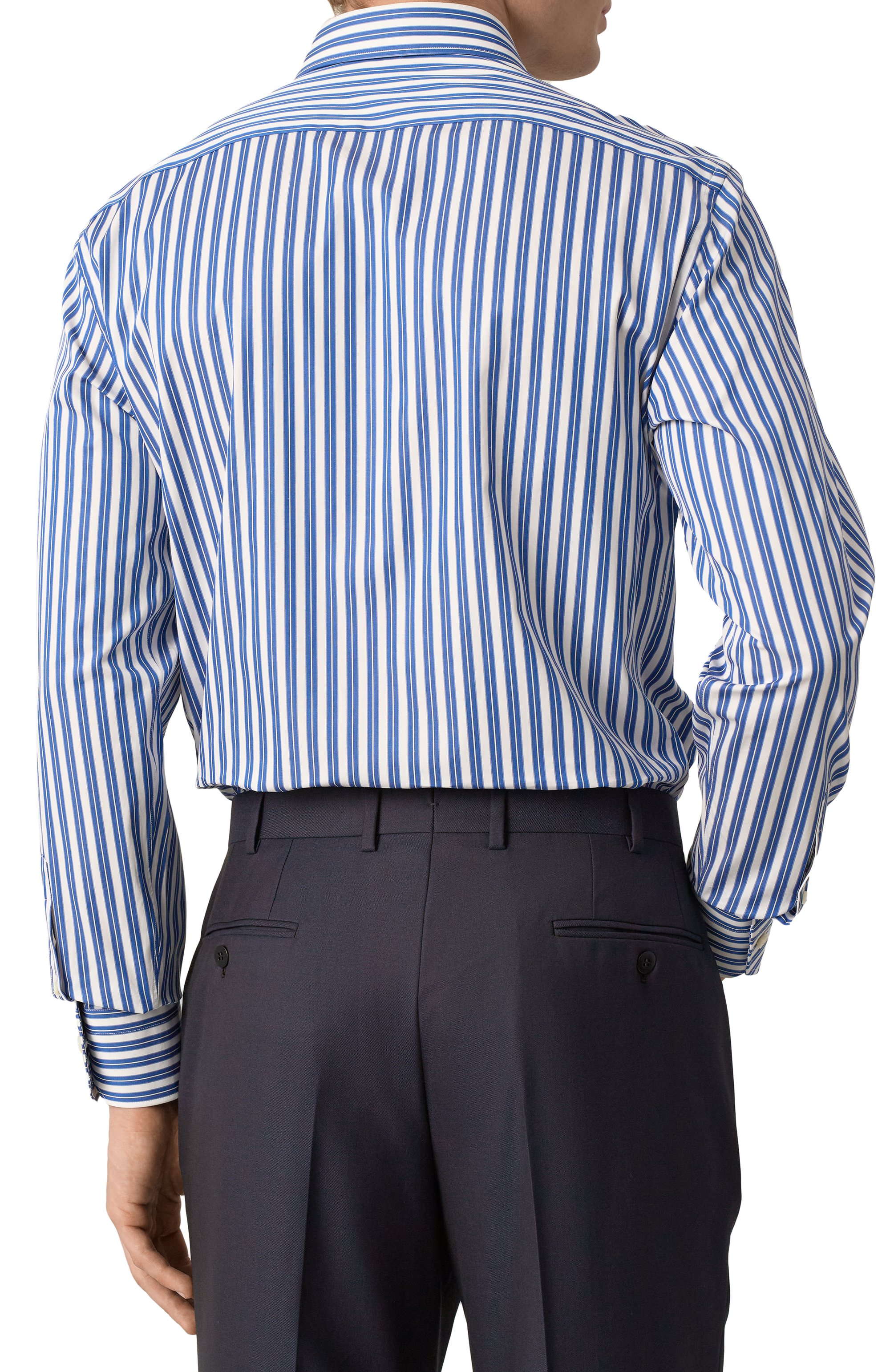 Хлопковая рубашка ZEGNA, арт. 701526A7/9MS0JI, фото 4